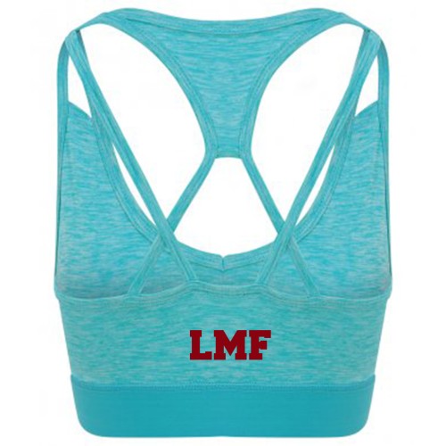 Ladies Cross Back Crop Top