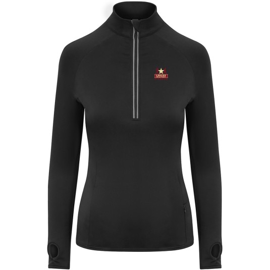 Ladies Cool Flex Half Zip Top